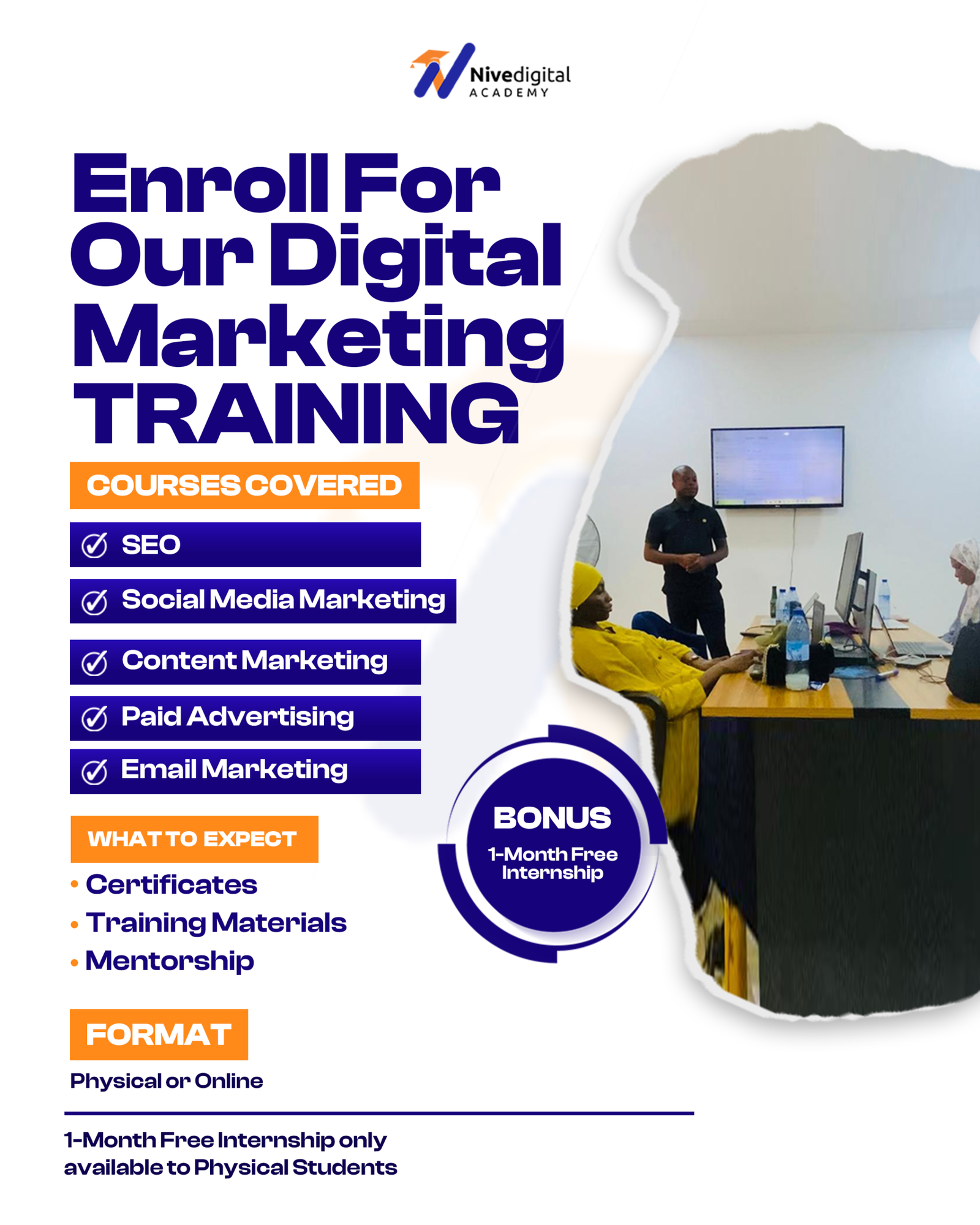 Professional Digital Marketing Training in Lagos