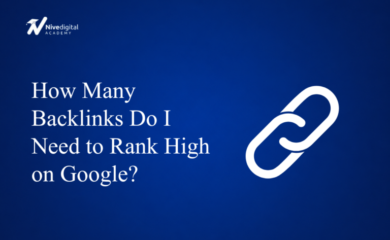 How Many Backlinks Do I Need to Rank High on Google